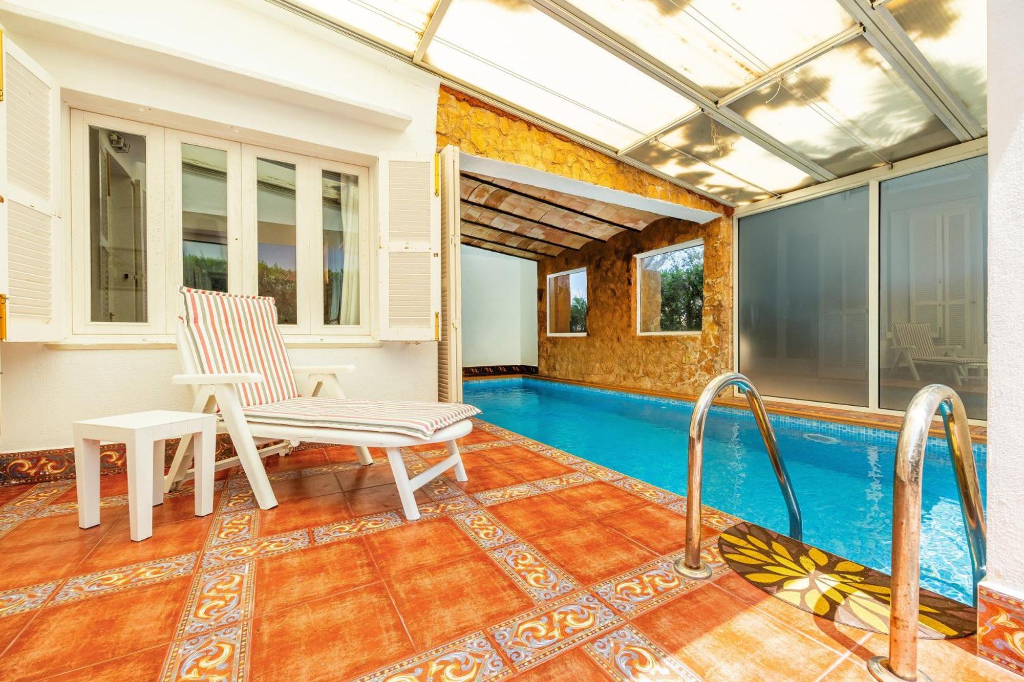 Villa Malik Mit Meerblick Und Pool Cala D´Or Exterior foto